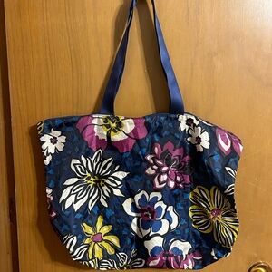 Vera Bradley African Violet Shoulder Bag Tote
